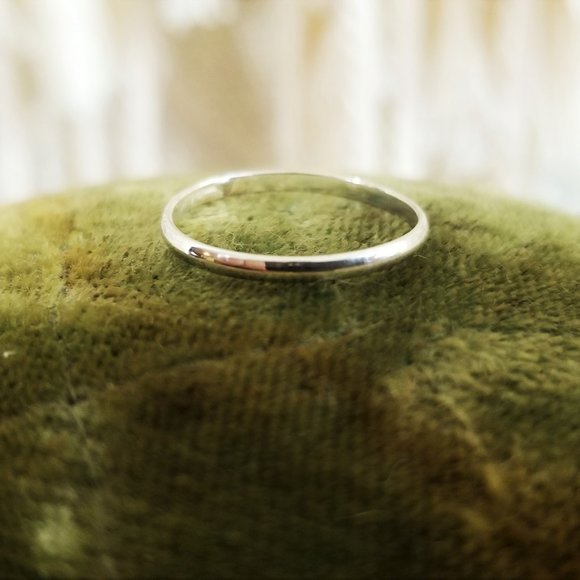 {nwt} Sterling Silver Midi Knuckle Band - Set of 2 - Picture 3 of 6